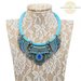 Colier boho chic Alexandra's Choice albastru